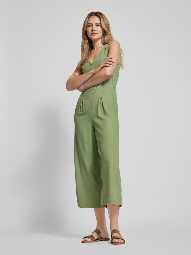 VERO MODA  MyMilo Culotte Jumpsuit - Green
