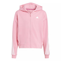 ADIDAS Girl's Future Icons Full Zip Hoodie - Pink