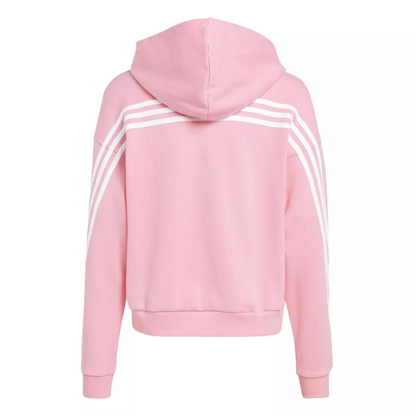 ADIDAS Girl's Future Icons Full Zip Hoodie - Pink