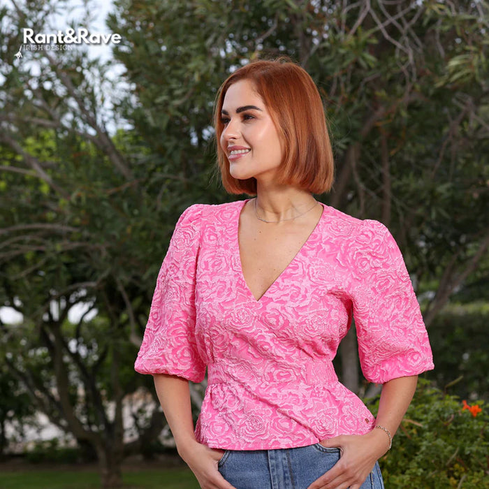 RANT & RAVE Alma Top - Pink
