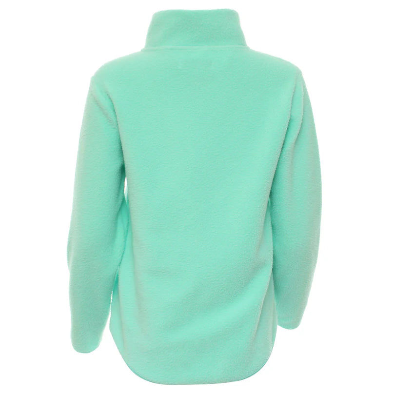 RELAX & RENEW Women's Angie Half Zip Top - Turquoise