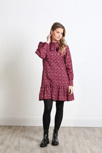 RANT & RAVE Anabelle Long Sleeve Dress - Pink