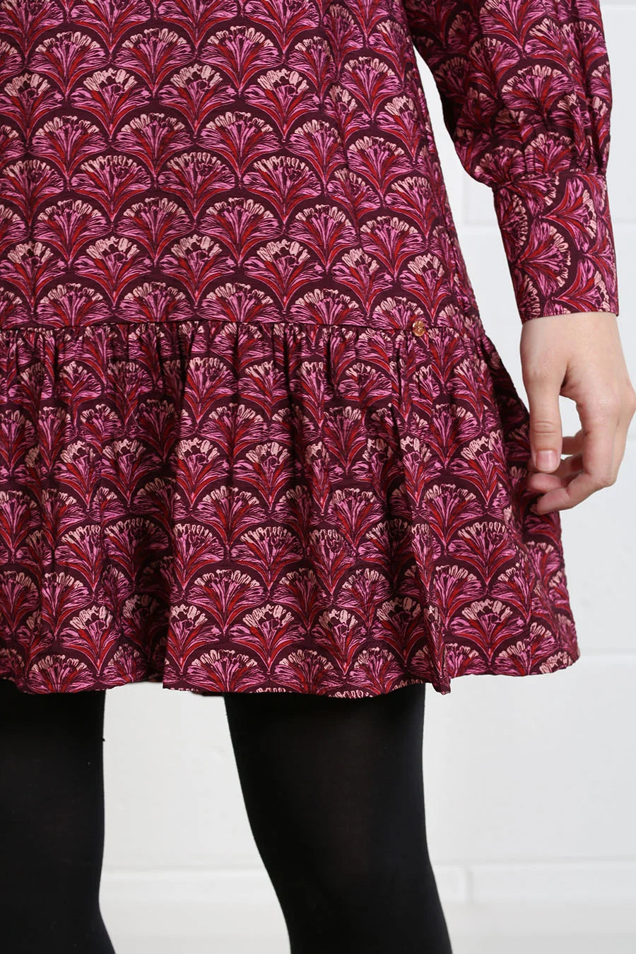 RANT & RAVE Anabelle Long Sleeve Dress - Pink