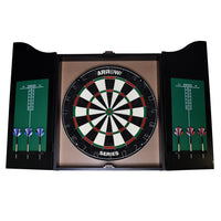 ARROW Dartboard cabinet set with accessories