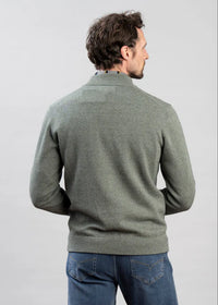 MAGEE Valentia 1/4 Zip Jumper - Green