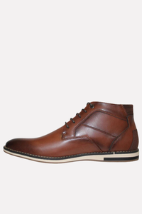 MARCOZZI Men's Alicante Ankle Boots - Cognac