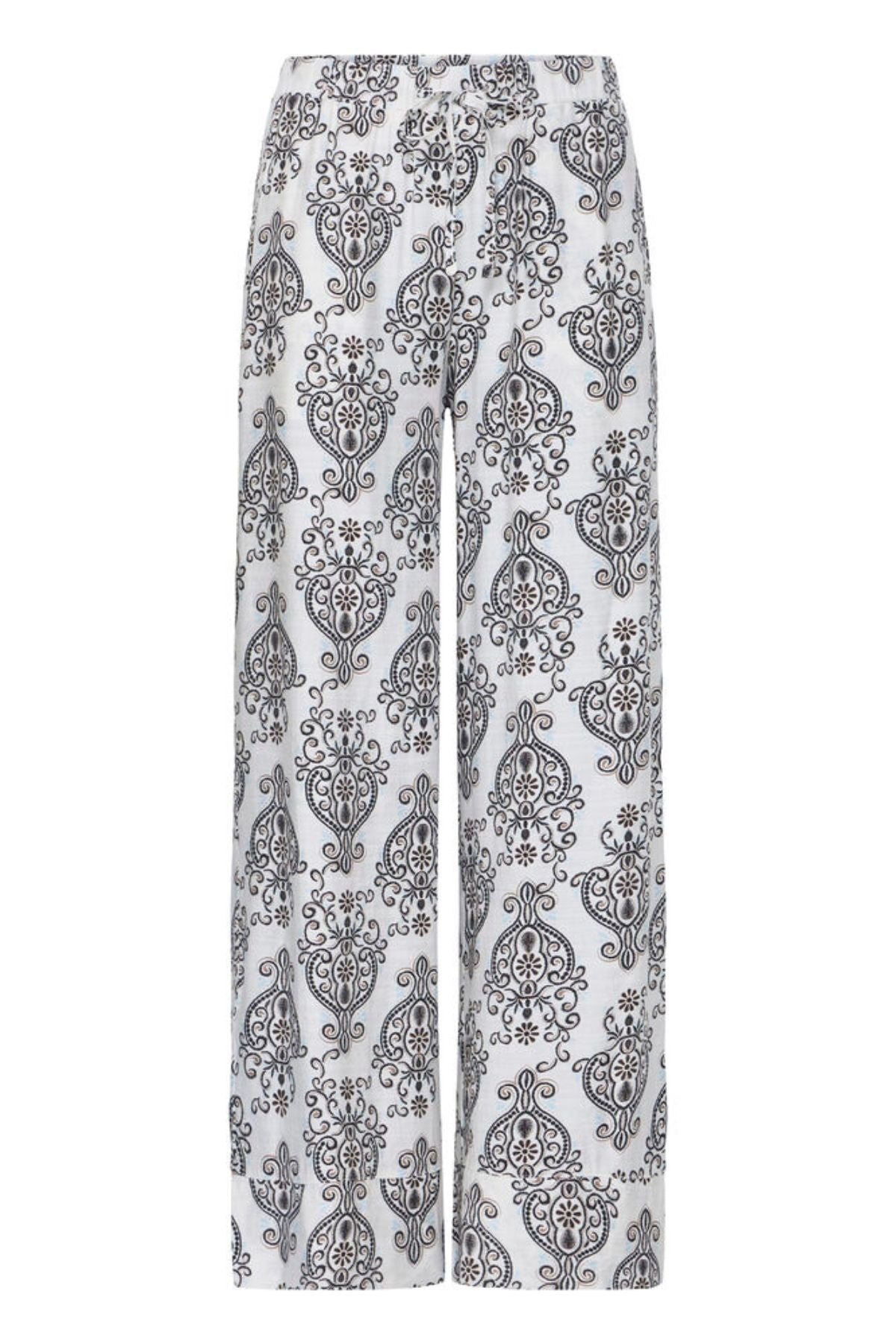 FRANSA Ariana Boho Wide Leg Trousers