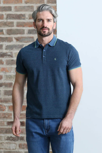 KENROW Atlas Polo - Steel Blue
