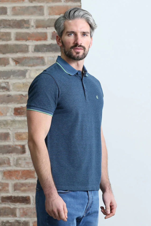 KENROW Atlas Polo - Steel Blue