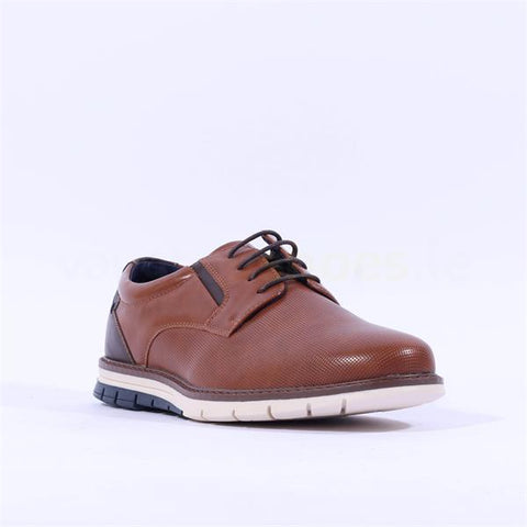 BRENT POPE COLLECTION : Normandy Casual Shoe - Cognac