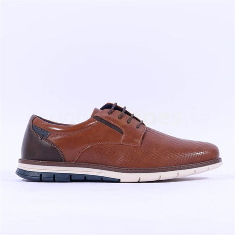 BRENT POPE COLLECTION : Normandy Casual Shoe - Cognac