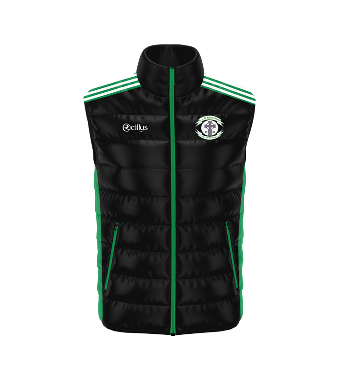 NAOMH MUIRE : Adult's GAA Bodywarmer 2025/26 - Black