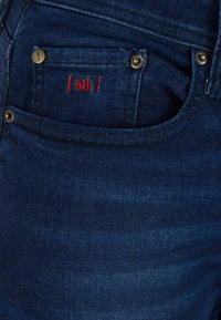 6th SENSE Braxten Straight Jean - Stonewash