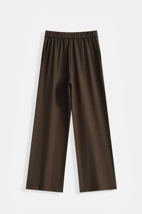 COPE CLOTHING Fluid Wide Leg Pants - Brown