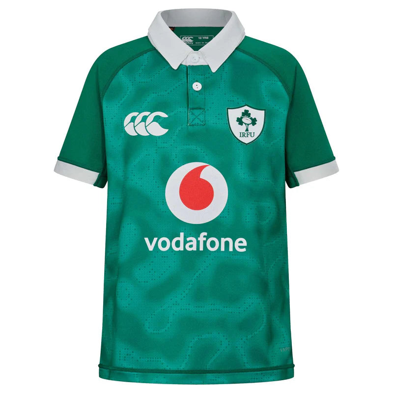 CANTERBURY Kids IRFU Rugby Ireland 2025/26 Home Pro Jersey