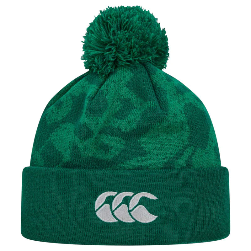 CANTERBURY IRFU Rugby Ireland 2025/26 Bobble Hat - Green