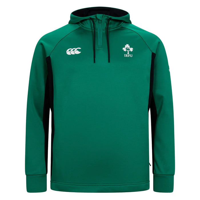 CANTERBURY IRFU Rugby Ireland 2025/26 Half Zip Hoodie - Green