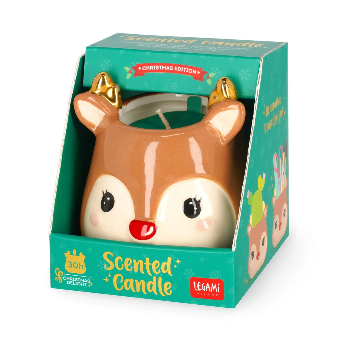 LEGAMI Christmas Scented Candle - Reindeer