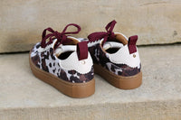 RANT & RAVE Ciara Trainer - Cow Print