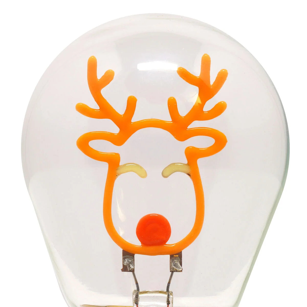 LEGAMI Decorative Lightbulb-Shaped Table Lamp - Reindeer - Bulb Fiction