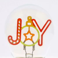 LEGAMI Decorative Lightbulb-Shaped Table Lamp - Joy - Bulb Fiction