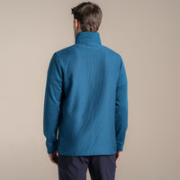 CRAGHOPPERS Men's Blake Half Zip Fleece - Blue