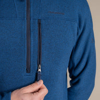 CRAGHOPPERS Men's Torney III Half Zip Fleece - Blue