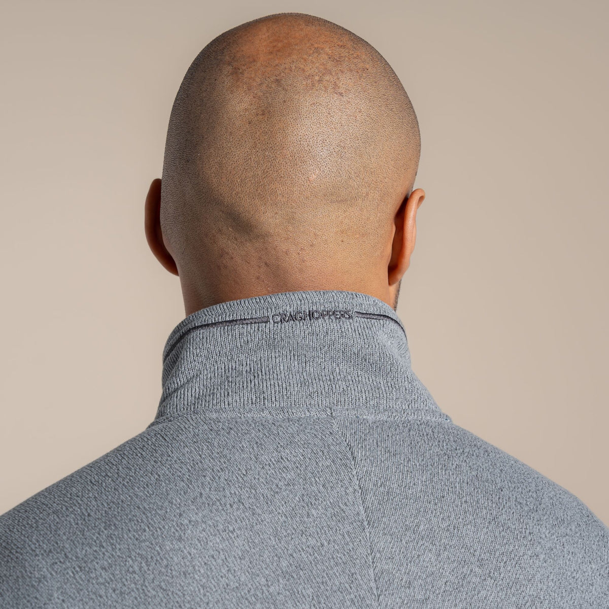 CRAGHOPPERS Men's Torney III Half Zip Fleece - Grey