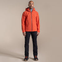 CRAGHOPPERS Men's Ponsa Waterproof Jacket - Orange