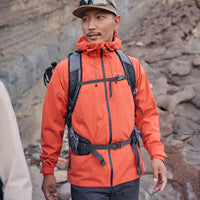 CRAGHOPPERS Men's Ponsa Waterproof Jacket - Orange