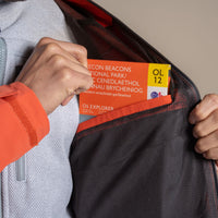 CRAGHOPPERS Men's Ponsa Waterproof Jacket - Orange