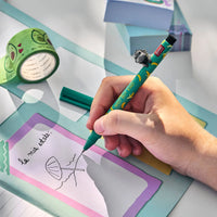 LEGAMI Pen with "Wild but Kind" Gorilla Animal Decoration - Lovely Friends