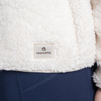 CRAGHOPPERS Women's Massey Overhead Fleece - Ecru Landscape