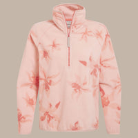 CRAGHOPPERS Women's Reedmace Half Zip Fleece - Coral