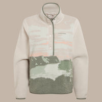 CRAGHOPPERS Women's Rosemary II Overhead Fleece - Oyster Print