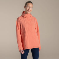 CRAGHOPPERS Women's Cinquefoil Waterproof Jacket - Coral