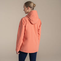 CRAGHOPPERS Women's Cinquefoil Waterproof Jacket - Coral
