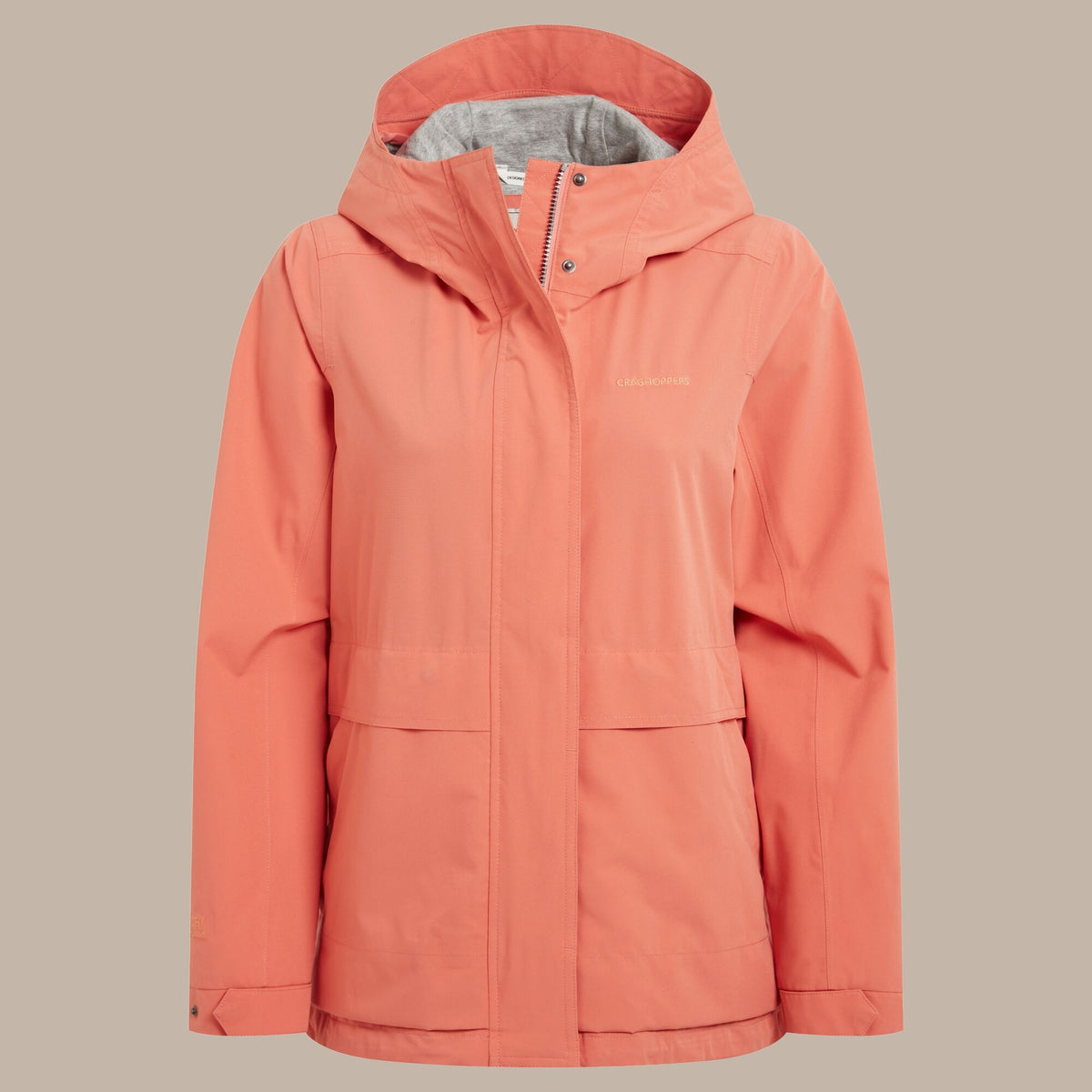 CRAGHOPPERS Women's Cinquefoil Waterproof Jacket - Coral