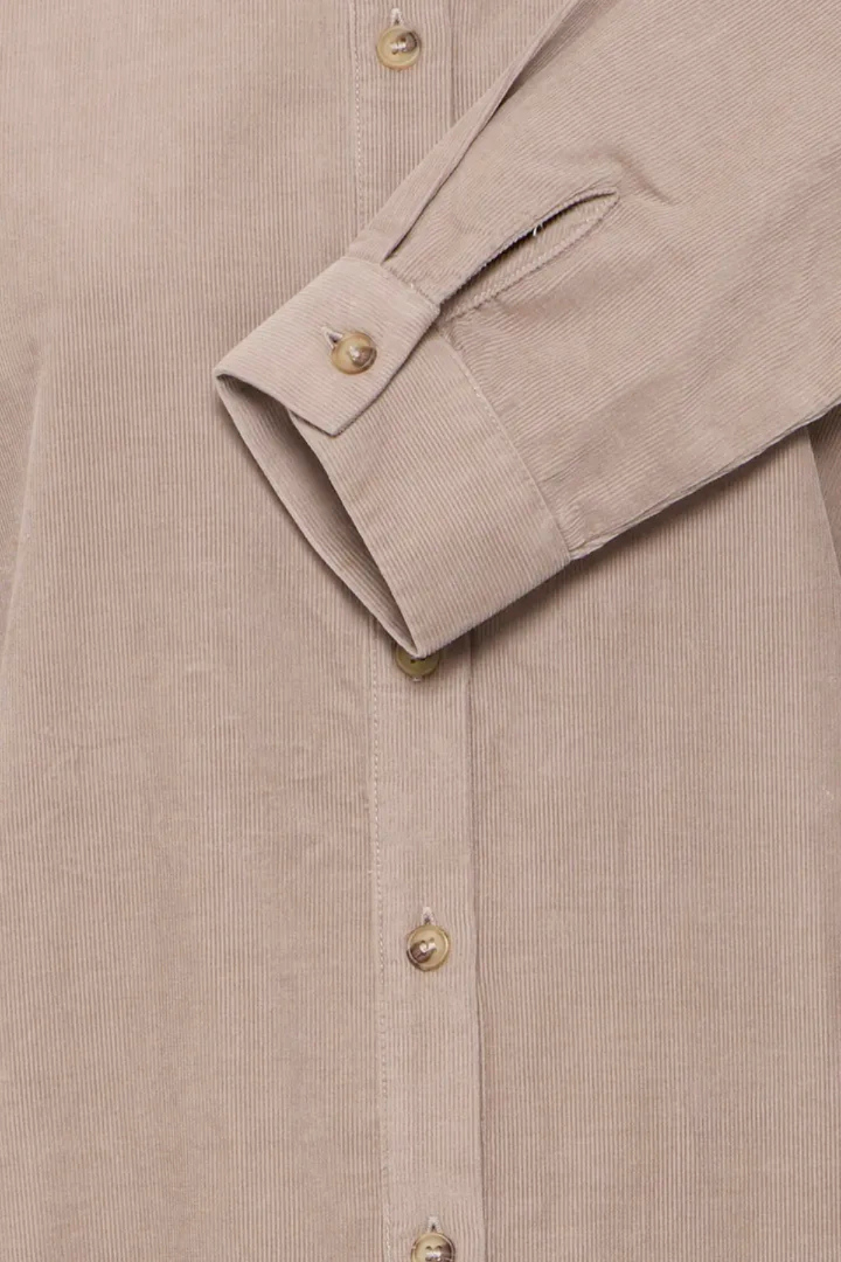 FRANSA Cory Shirt Dress - Taupe