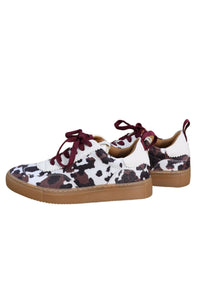 RANT & RAVE Ciara Cow Print Trainer