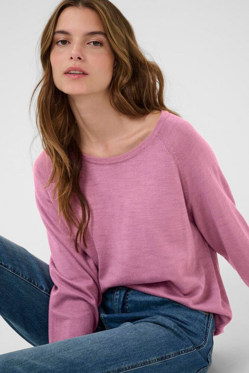 CULTURE Annemaire Solid Jumper - Mauve