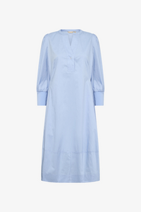 CULTURE Antoinett 3/4 Sleeve Dress - Blue