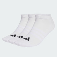 ADIDAS Cushioned Essentials Low Cut Socks 3-Pack - White | JZ0535