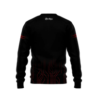 CLG An Clochan Liath - Dungloe GAA Adult Sublimated Crew Neck Top - Black