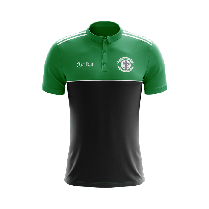NAOMH MUIRE : Adults GAA Polo Shirt 2025/26 - Green