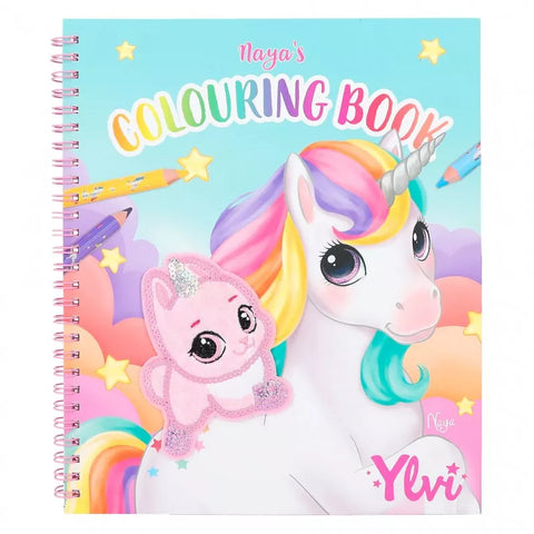 YLVI : Unicorn Colouring Book