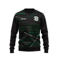 NAOMH MUIRE : Adult's GAA Crewneck Jumper - Black