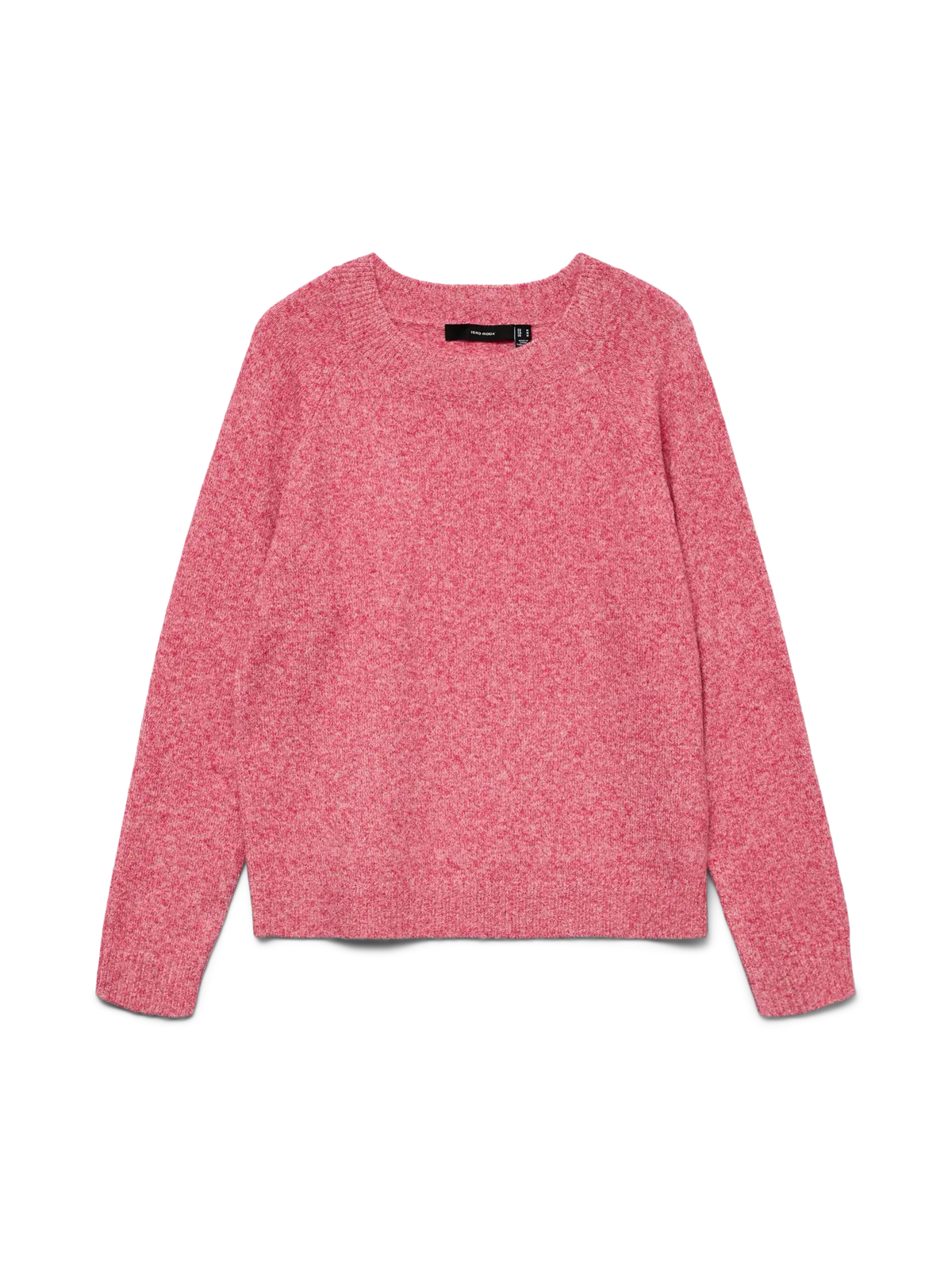 VERO MODA Doffy Round Neck Knitted Pullover - Pink