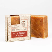 DONEGAL NATURAL SOAP Warm Orange & Spice Loofah Natural Soap 140g