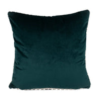 FULLSHIRE Bobble Velvet Cushion - Green 43x43cm